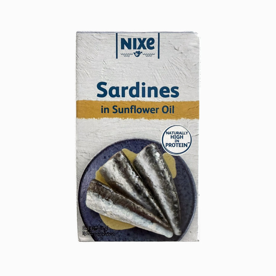 Nixe Sardines in Sunflower Oil 125g