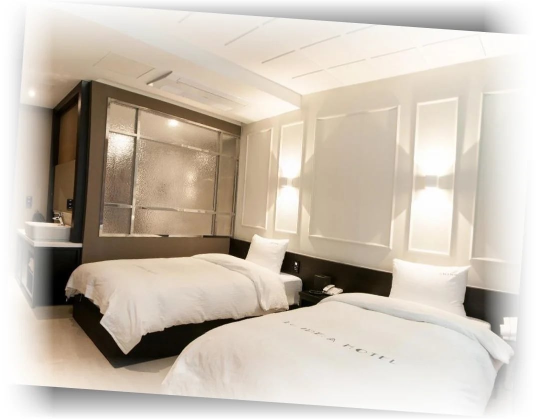 이데아_호텔_부산역_디럭스_트윈