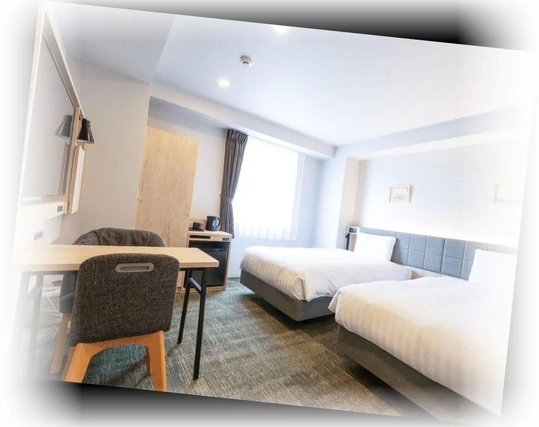 컴포트_호텔_나고야_신칸센구치_룸_(싱글베드_2개,_금연)_-_객실