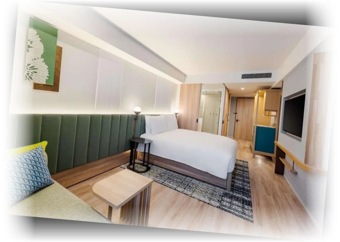 힐튼_가든_인_교토_시조_카라스마_퀸_패밀리룸_-_객실_엿보기