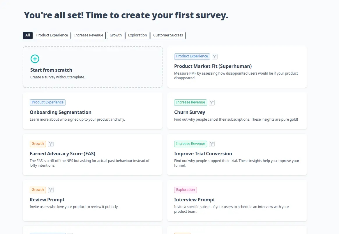 Feedbackflow templates.