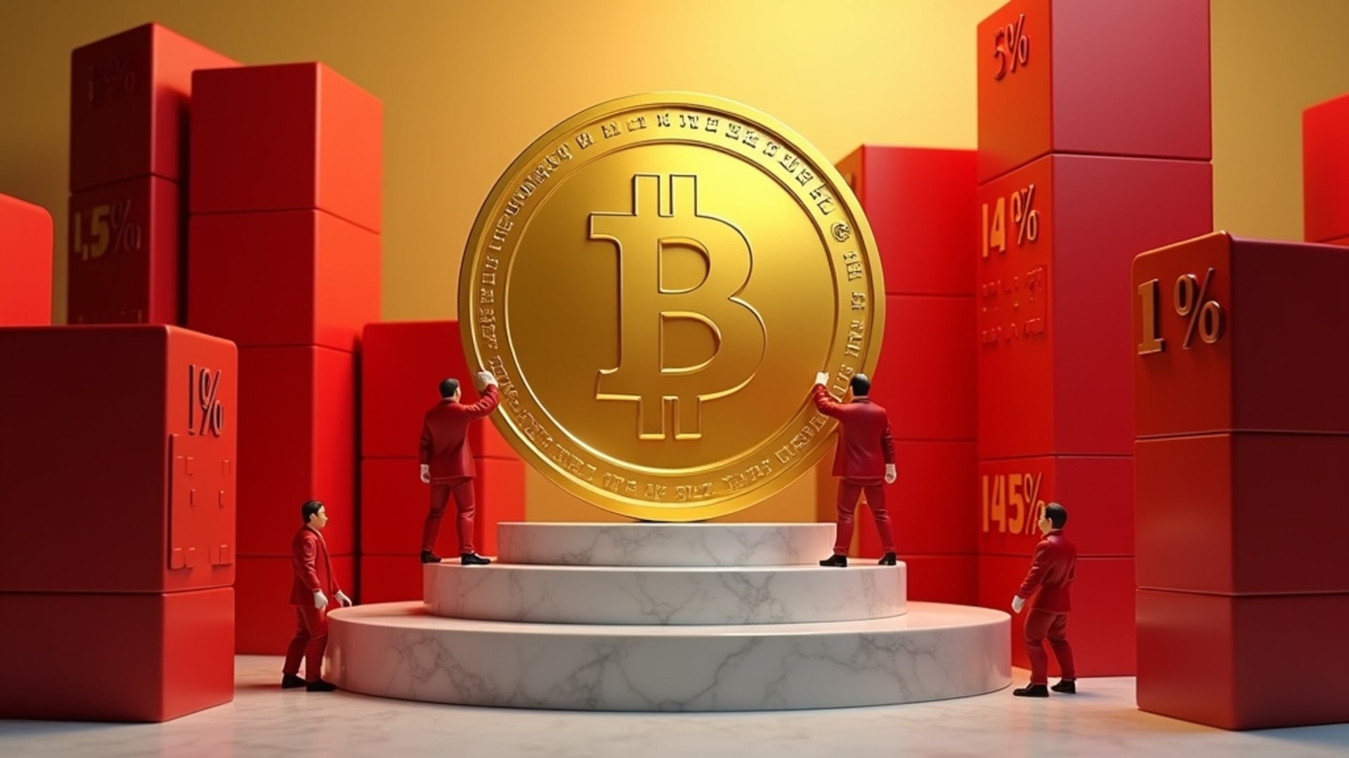 Gipataas ni Trump ang taripa ngadto sa 15%, Bitcoin nagpabilin sa ₱3,949,628 ($68,000)