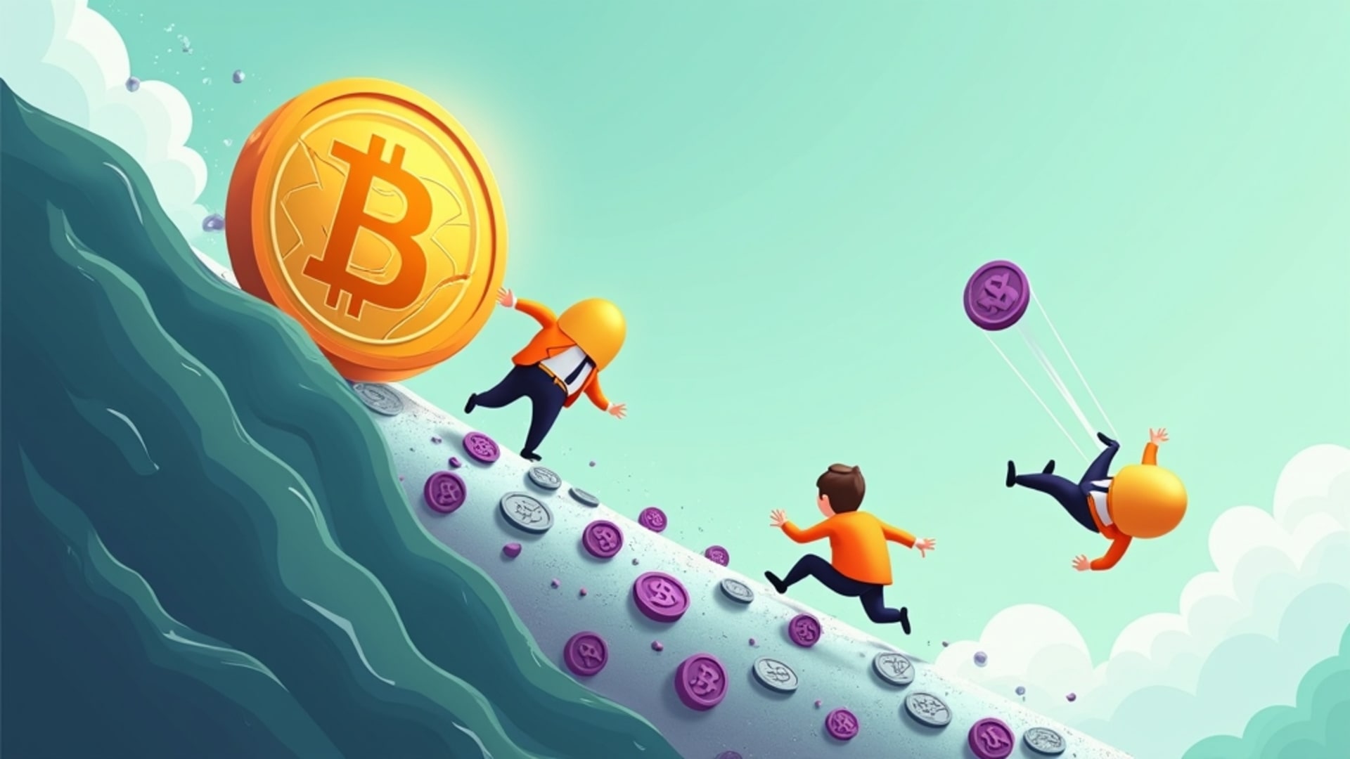 Bitcoin, Bumagsak sa Ilalim ng $65,000, Nag-trigger ng ₱26.94 bilyon ($464 milyon) na Liquidations