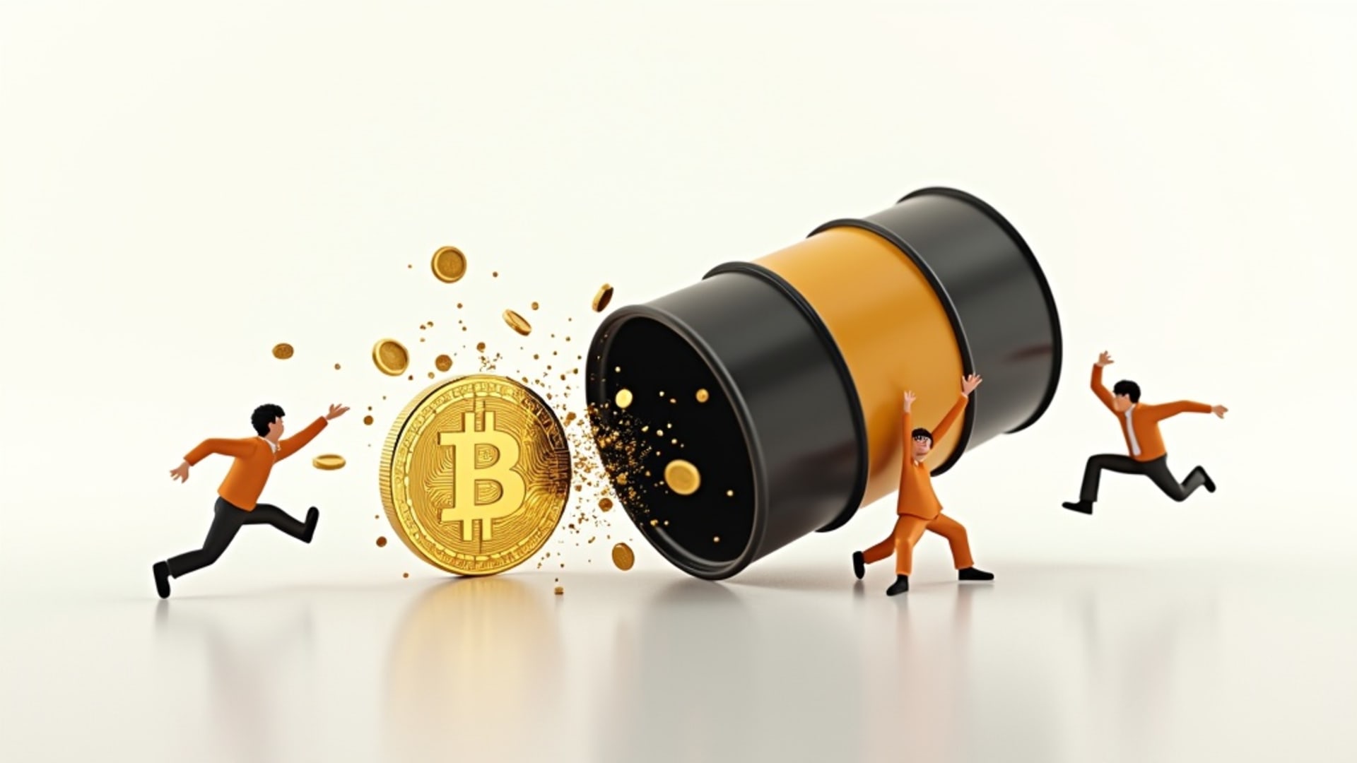 Bitcoin, Bumaba ng 2% Habang ang Presyo ng Langis ay Pumalo sa ₱6,678 ($113) Dahil sa Tensyon sa Iran