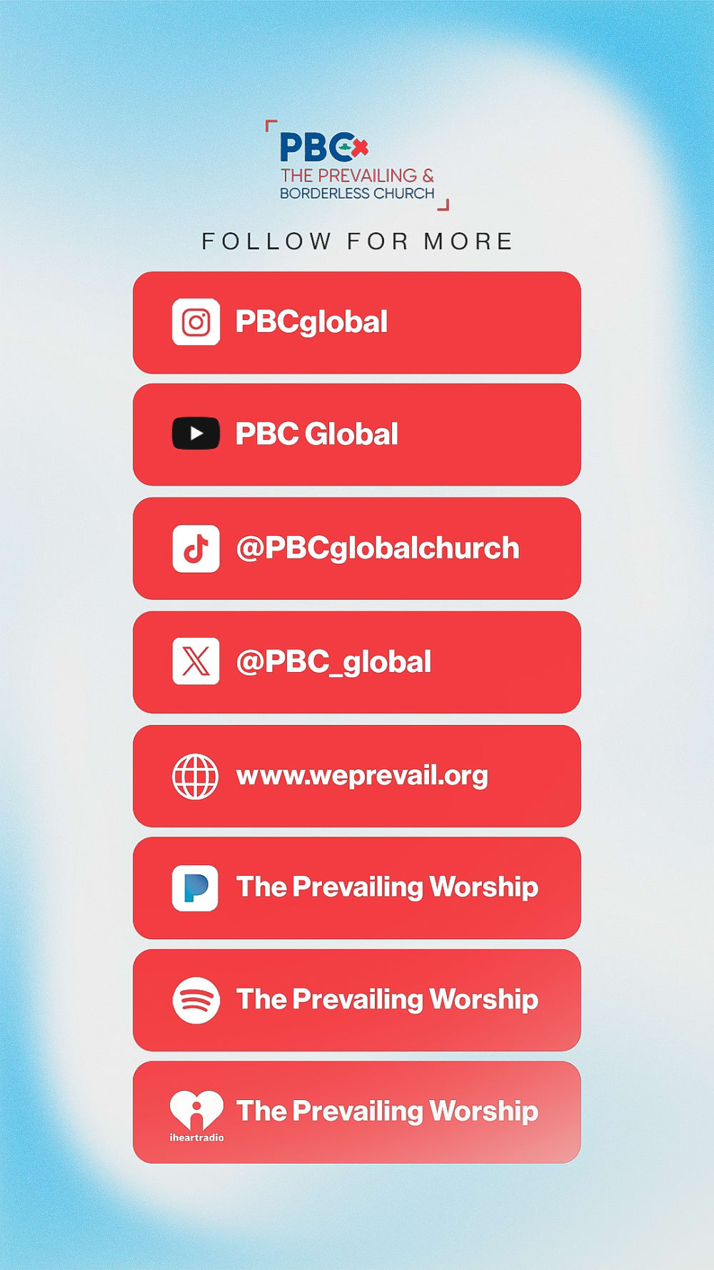 PBC end-credit design