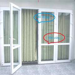 Cấu tạo của cửa nhựa lõi thép rehau. - Cửa nhựa lõi thép rehau