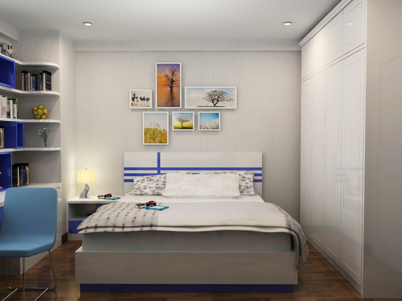 Diện tích tối thiểu phòng ngủ bạn có thể thiết kếđể 9m2. - Thiết kế phòng ngủ bao nhiêu m2 là vừa đẹp