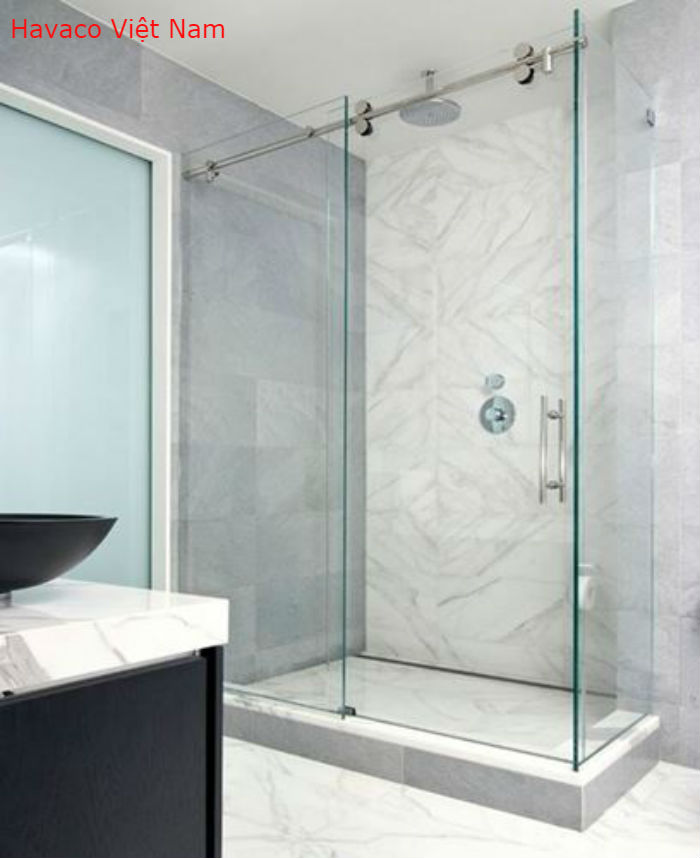 Cửa kính lùa nhà tắm