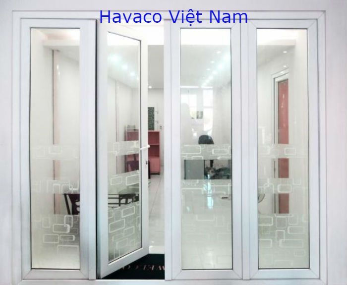 Mẫu cửa nhựa lõi thép 2 cánh, 4 cánh cho đại hội đẹp - Mẫu cửa nhựa lõi thép 2 cánh, 3 cánh, 4 cánh