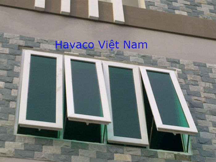 Cửa sổ nhựa lõi thép mở hất - Mẫu cửa nhựa lõi thép 2 cánh, 3 cánh, 4 cánh