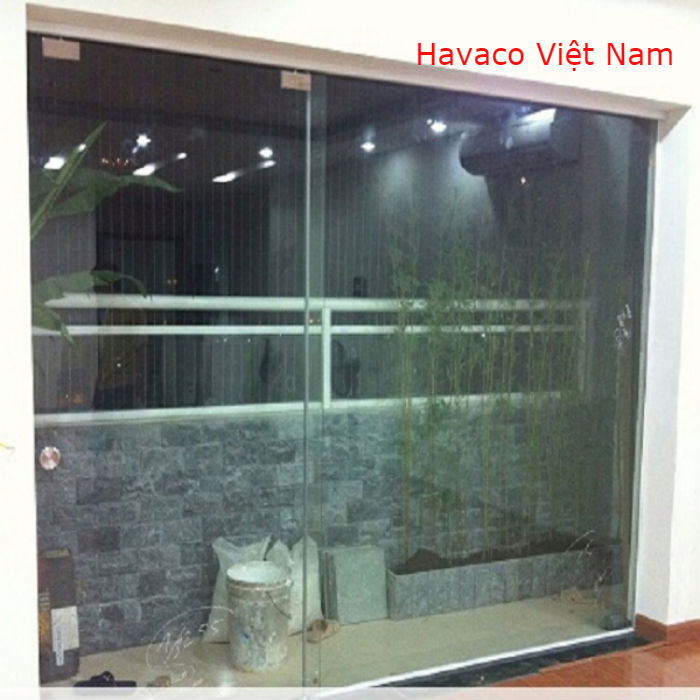 Cửa kính lùa treo dùng D48