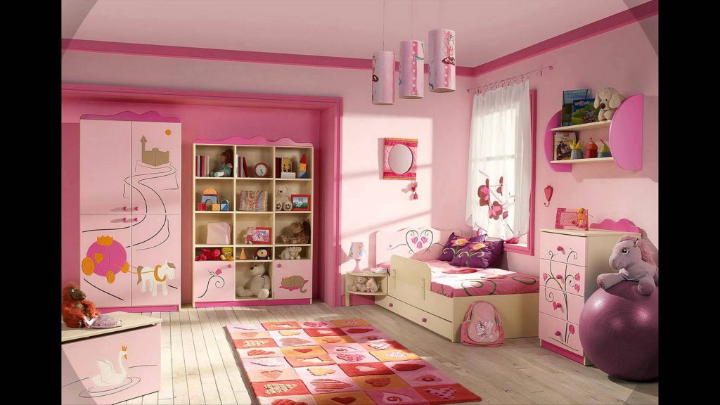 10. Kết hợp phòng ngủ và phòng chơi - [Độc đáo lạ mắt] 12 cách trang trí phòng ngủ cho con gái