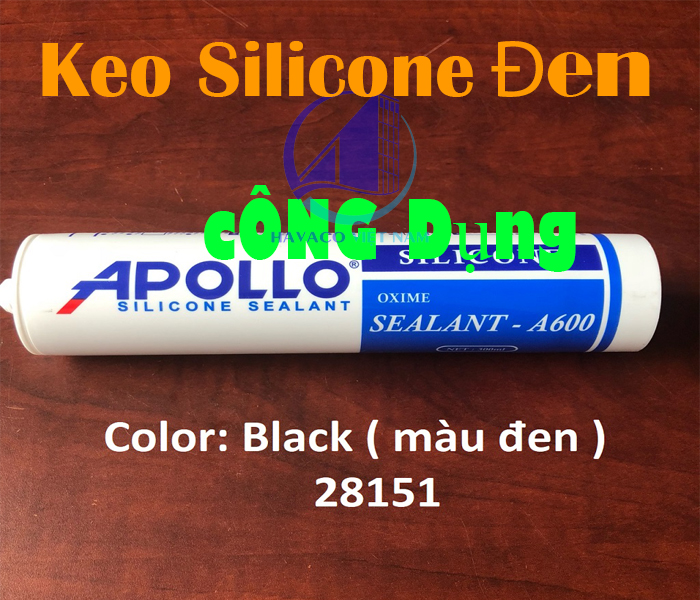 Keo silicon màu đen là gì? Tuýp keo silicon màu đen - Bạn có biết keo silicon màu đen?