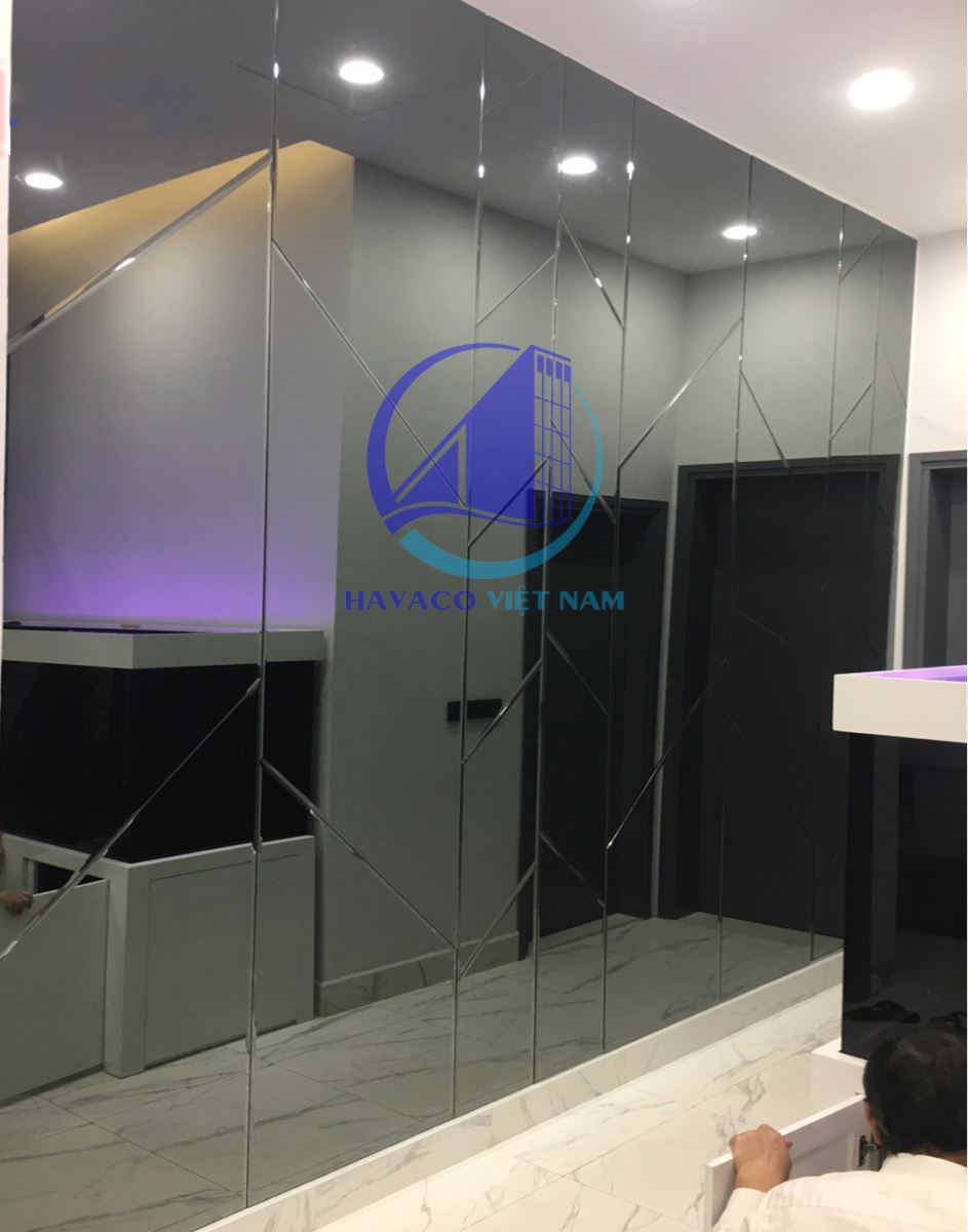 Báo giá kính màu xám khói - Báo giá gương kính màu xám khói Theo kích thước yêu cầu