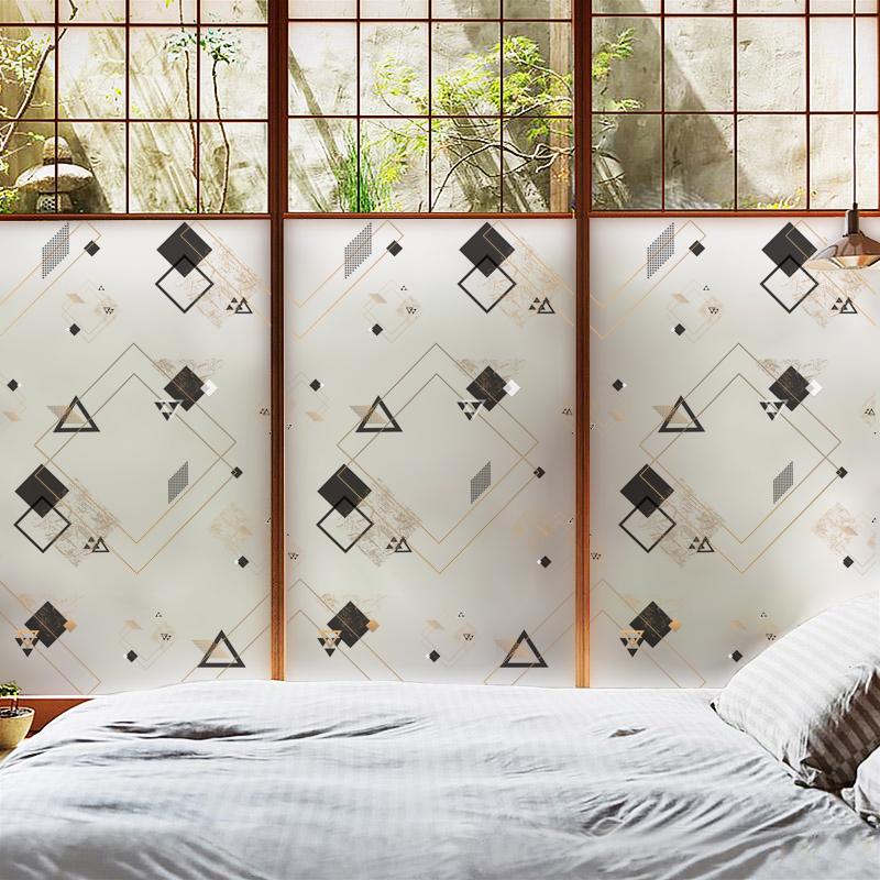 Mẫu giấy dán cửa kính đẹp - Decal dán cửa kính cường lực