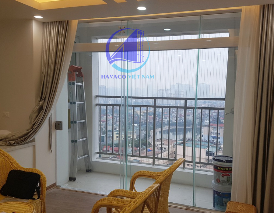 Mẫu cửa kính cường lực phòng ngủ đẹp - Cửa kính cường lực phòng ngủ