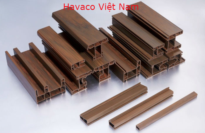 Thanh nhựa vân gỗ