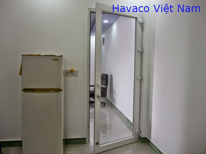 Cửa nhựa lõi thép 1 cánh thông phòng