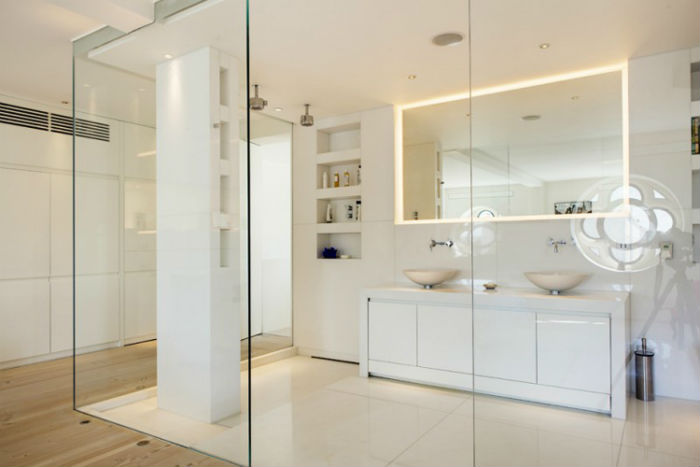 Hóa giải cửa phòng ngủ đối diện bếp bằng những chiếc vách ngăn - Có nên thiết kế cửa phòng ngủ đối diện bếp không?