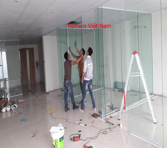 Cửa kính thủy lực - Cách chỉnh cửa kính cường lực bị xệ