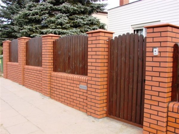 Mẫu hàng rào nông thôn - Các mẫu hàng rào xây gạch đẹp