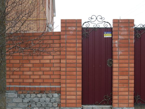 Mẫu hàng rào nông thôn - Các mẫu hàng rào xây gạch đẹp