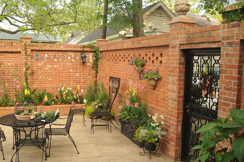 Mẫu hàng rào nông thôn - Các mẫu hàng rào xây gạch đẹp