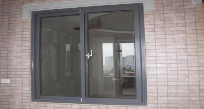 Cửa sổ mở trượt nhôm kính