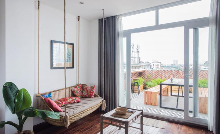 Nhà chung cư hướng ban công