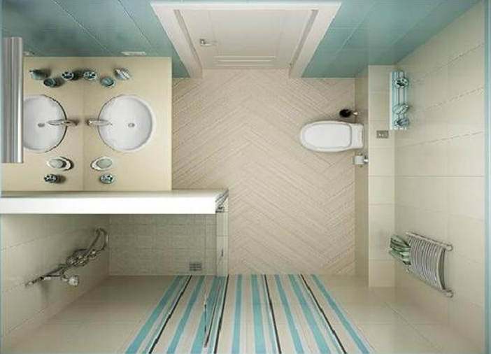 Diện tích nhà nhỏ - Nên để kích thước phòng tắm tiêu chuẩn là bao nhiêu