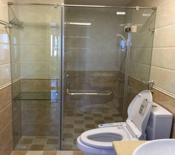 Diện tích phòng tắm tối thiểu được thiết kế - Nên để kích thước phòng tắm tiêu chuẩn là bao nhiêu