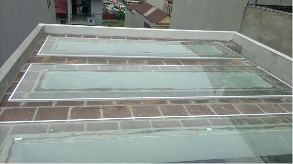 Những lưu ý không thể bỏ qua khi làm giếng trời kính - Cách làm giếng trời thông minh kính cường lực