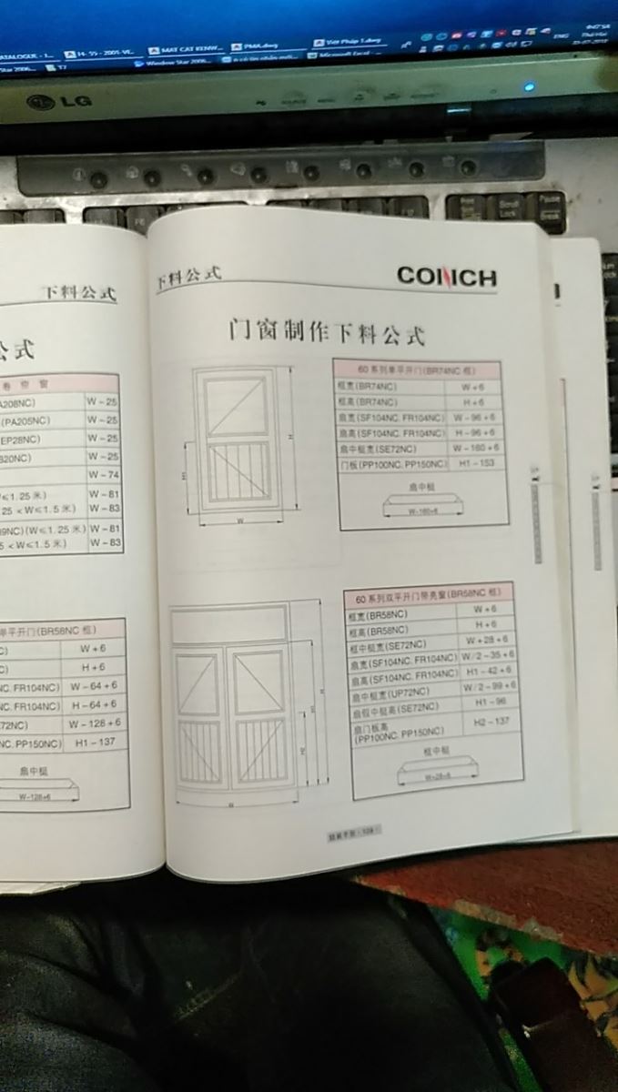 Cửa đi mở quay 2 cánh