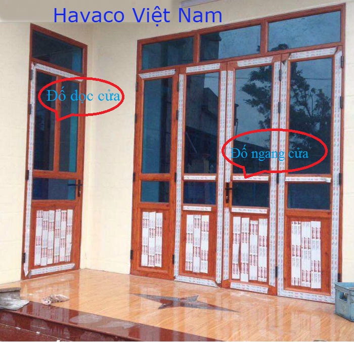 Cửa nhôm Xingfa chia đố