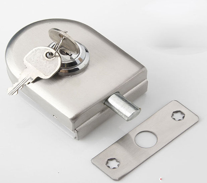 Khóa cửa kính chốt tròn - Khóa cửa kính trượt