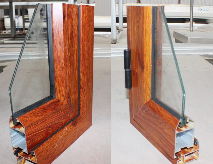 Thanh nhôm với đường gân tinh xảo