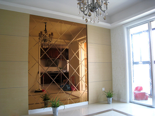 Gương màu trà làm từ kính cường lực - [Tuyệt Đẹp] Gương kính cường lực màu trà 4ly, 5mm - Báo giá