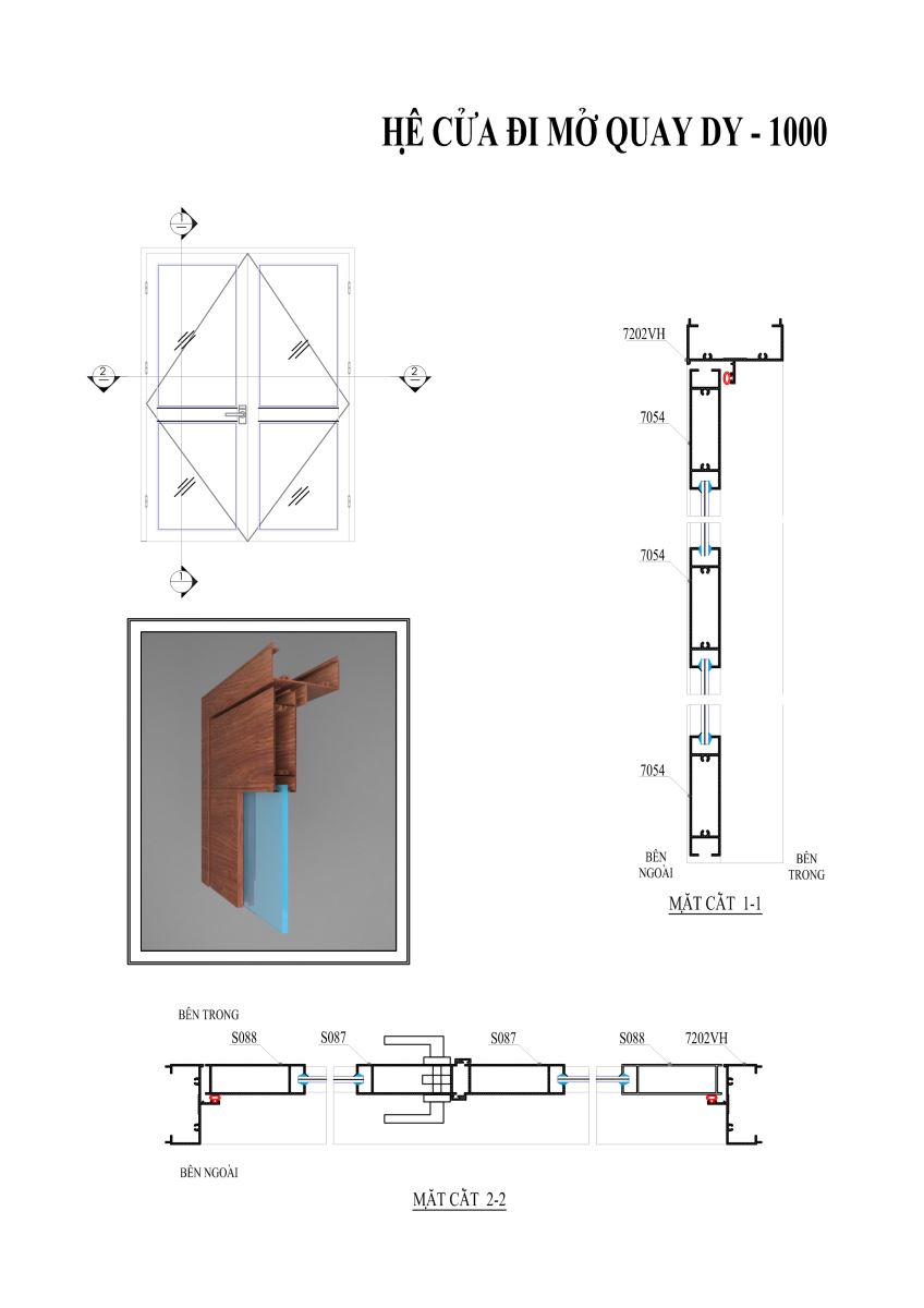 Cửa nhôm hệ 1000 là gì - Nhôm hệ 1000 dày bao nhiêu - Cửa nhôm hệ 1000 là gì