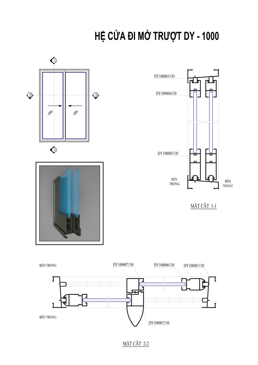 Độ dày khung bao cửa nhôm hệ 1000 - Nhôm hệ 1000 dày bao nhiêu - Cửa nhôm hệ 1000 là gì