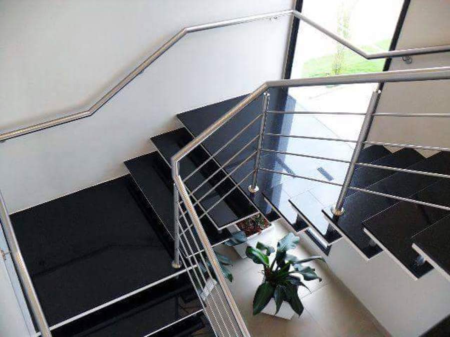 Chiếu nghỉ cầu thang là gì - Chiếu nghỉ cầu thang là gì? Kích thước chiếu nghỉ cầu thang lan can kính