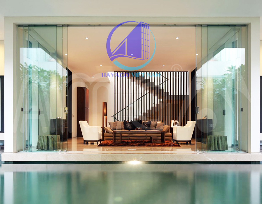 Nhược điểm của cửa kính lùa xếp gấp - Cửa kính cường lực trượt xếp gấp