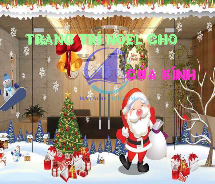 Chi tiết vật liệu và cấu tạo liên quan Cách trang trí Noel cho cửa kính đẹp và dễ tháo dỡ