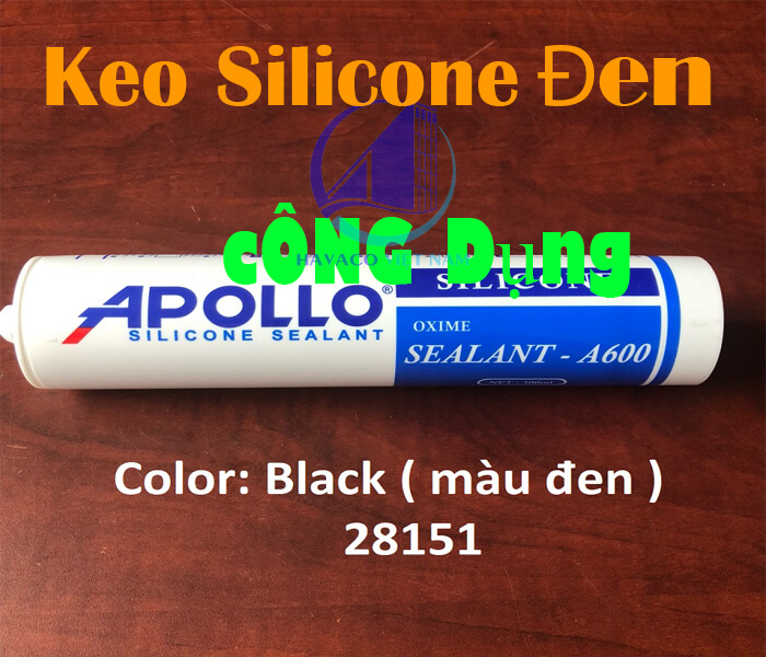 Không gian ứng dụng thực tế của Bạn có biết keo silicon màu đen