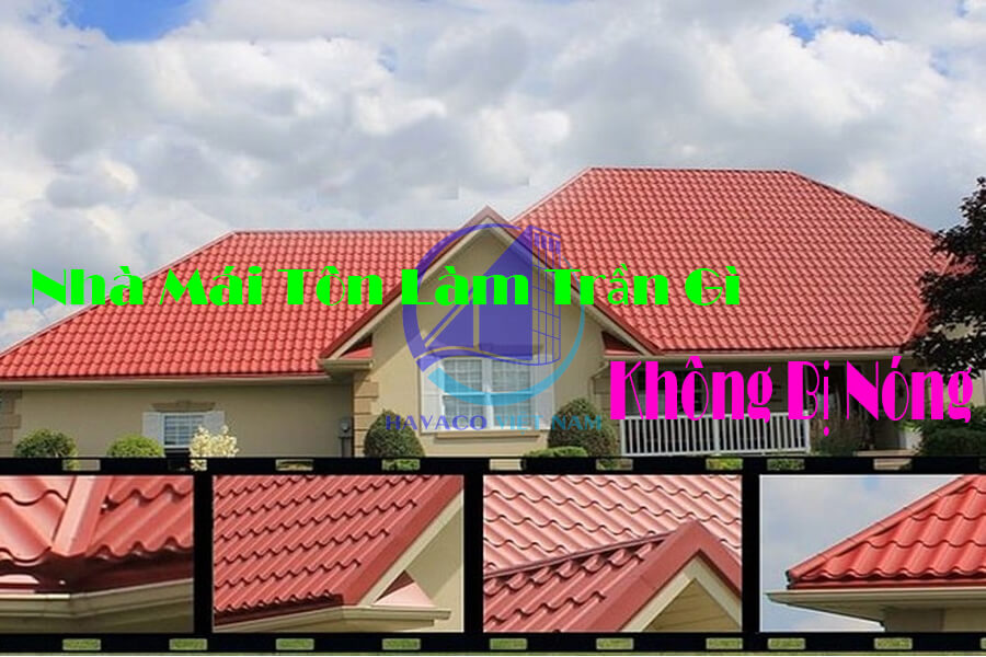 Không gian ứng dụng thực tế của Độ dốc tối thiểu của mái ngói