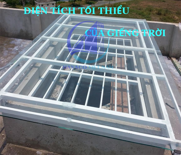 Checklist nghiệm thu và hoàn thiện liên quan Diện tích tối thiểu của giếng trời