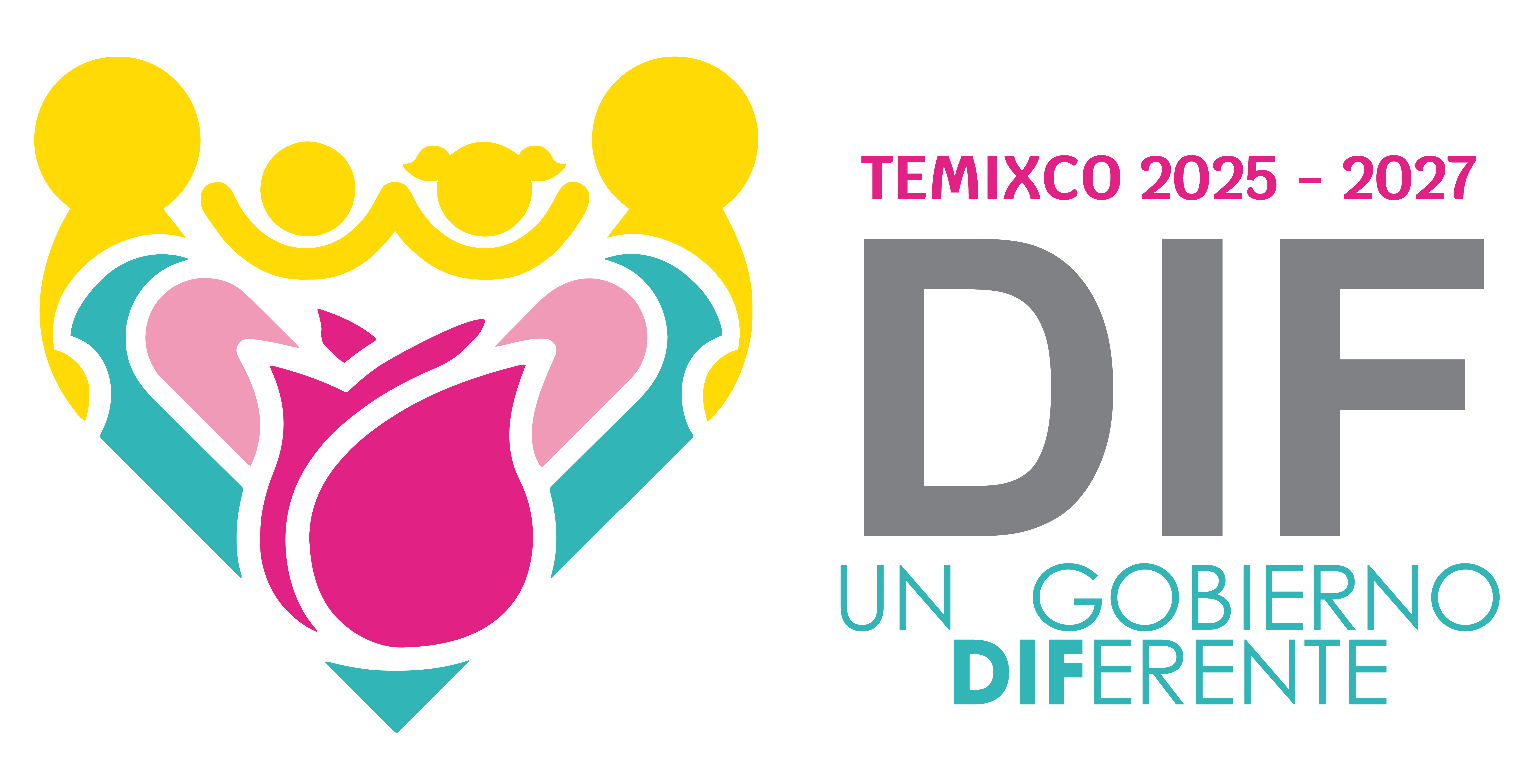 Logotipo de DIF Temixco