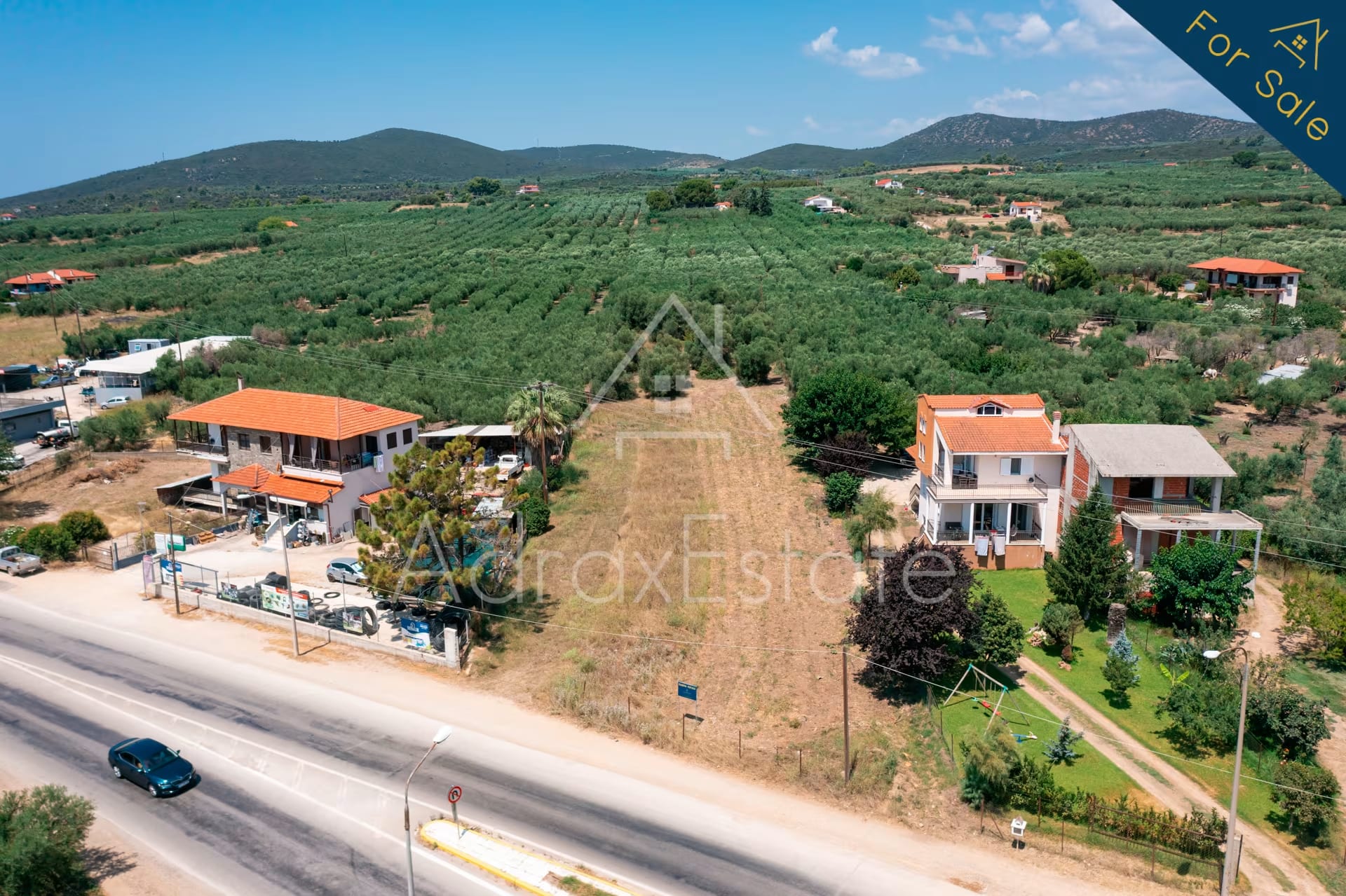 Αγροτεμάχιο 3.285τ.μ στα Ψακούδια Ορμύλια Χαλκιδικής — 1