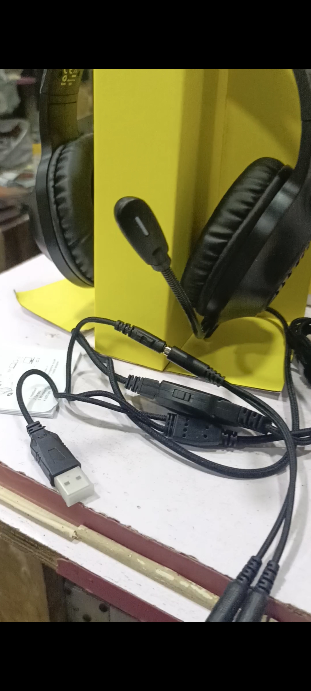 CDR SPEED PRO GAMERS HEADPHONE USB, 2.5 JACK, MIC NOISE REDUCTION - Image 3