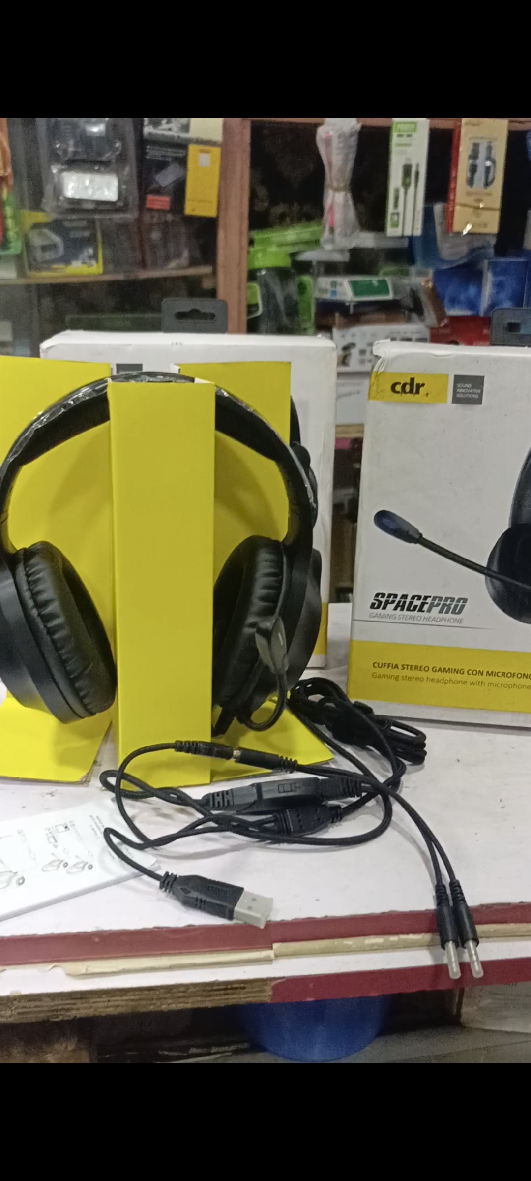 CDR GAMER'S HEADPHONE, DJ's Choice, Great Sound & Bass. USB & 3.5 Audio Jack Interface. - Image 4