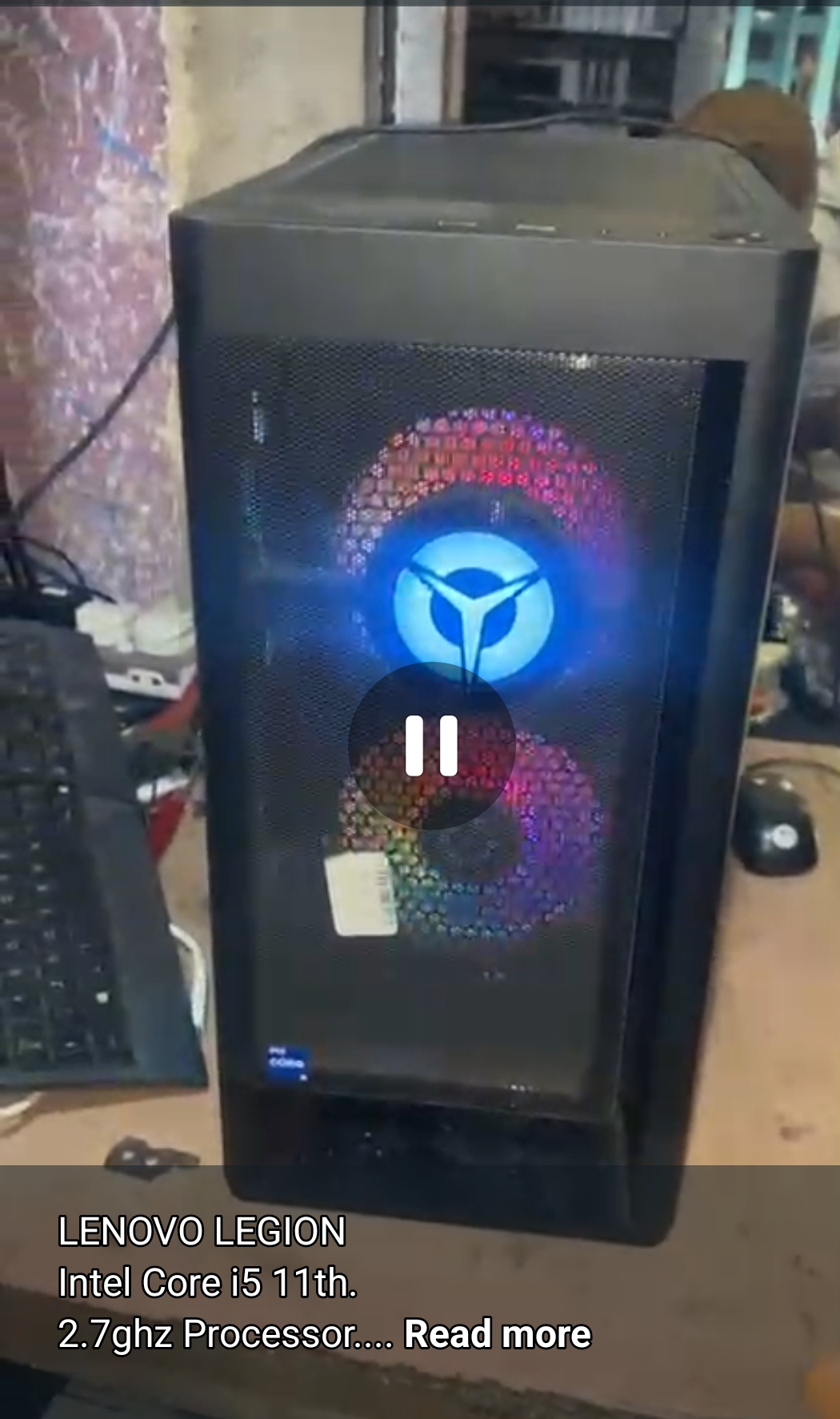 Lenovo Legion core i5 11th gen. 16gb RAM, 512gb SSD. RTX3060 12gb Dedicated Graphics